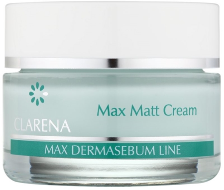 Značka Clarena Max Dermasebum Line Max Matt matující krém pro mastnou pleť