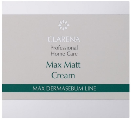Značka Clarena Max Dermasebum Line Max Matt matující krém pro mastnou pleť