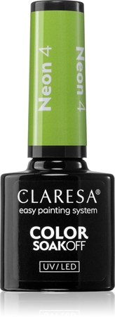 Claresa SoakOff UV/LED Color Neon géles körömlakk