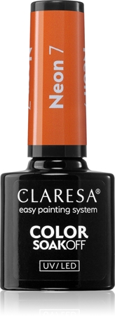 Claresa SoakOff UV/LED Color Neon verniz de gel para unhas