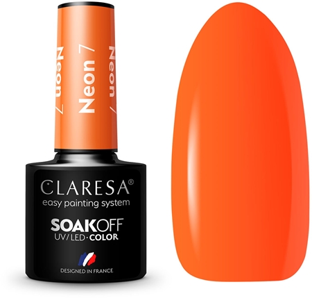 Claresa SoakOff UV/LED Color Neon verniz de gel para unhas