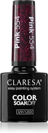 Claresa SoakOff UV/LED Color Warm Feelings gelový lak na nehty