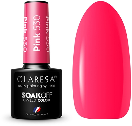 Claresa SoakOff UV/LED Color Rainbow Explosion géles körömlakk