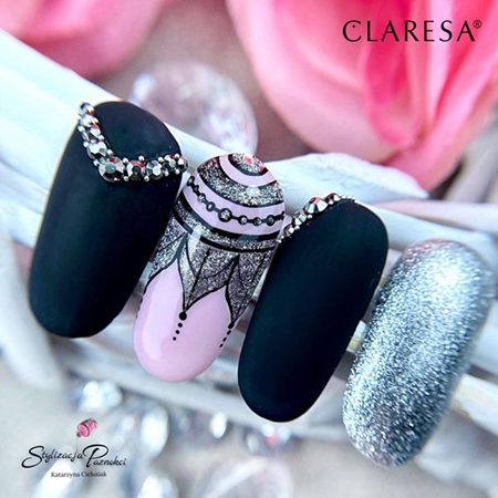 Claresa SoakOff UV/LED Color Full Glitter gelový lak na nehty