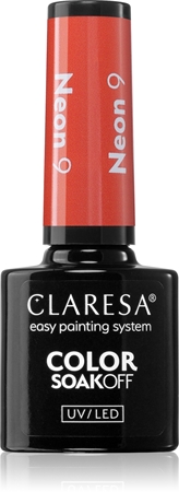Claresa SoakOff UV/LED Color Neon géles körömlakk