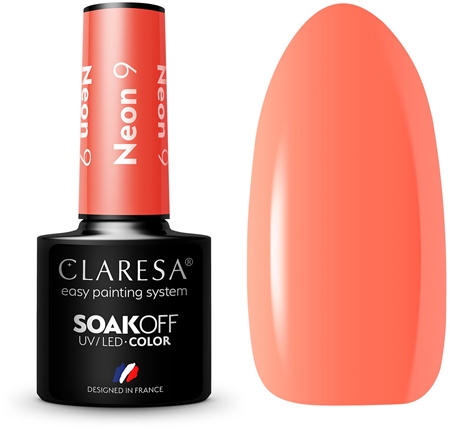 Claresa SoakOff UV/LED Color Neon géles körömlakk