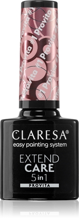 Claresa Extend Care 5 in 1 Provita podkladový lak pre gélové nechty s regeneračným účinkom