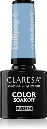 Claresa SoakOff UV/LED Color Lollipop gelový lak na nehty