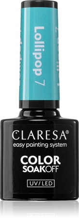 Claresa SoakOff UV/LED Color Lollipop Gel Nail Polish