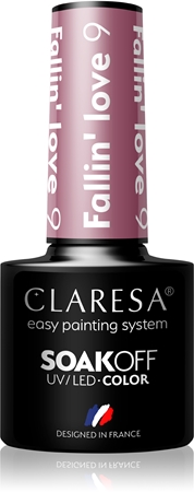 Claresa SoakOff UV/LED Color Fallin' Love Geelküünelakk