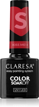 Claresa SoakOff UV/LED Color Kiss Me lac de unghii sub forma de gel