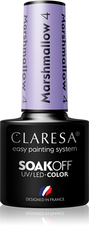 Claresa SoakOff UV/LED Color Marshmallow lakier hybrydowy do paznokci