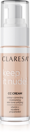 Claresa Keep It Nude fondotinta idratante per unificare il tono della pelle