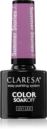 Claresa SoakOff UV/LED Color Summer Stories vernis à ongles gel