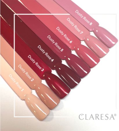 Claresa SoakOff UV/LED Color Dusty Rose Gel-Nagellack