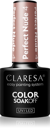 Claresa SoakOff UV/LED Color Perfect Nude Geelküünelakk