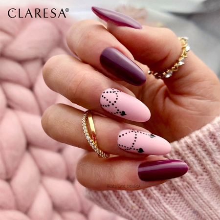 Claresa SoakOff UV/LED Color Winter Wonderland gélový lak na nechty