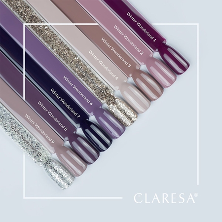 Claresa SoakOff UV/LED Color Winter Wonderland gelový lak na nehty