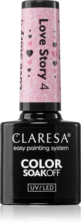Claresa SoakOff UV/LED Color Love Story verniz de gel para unhas