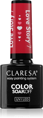 Claresa SoakOff UV/LED Color Love Story Geelküünelakk