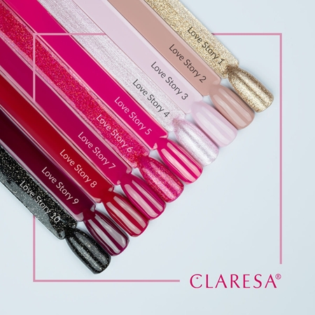 Claresa SoakOff UV/LED Color Love Story Geelküünelakk