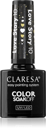 Claresa SoakOff UV/LED Color Love Story vernis à ongles gel