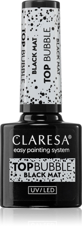 Claresa UV/LED Top Bubble gel top coat matt