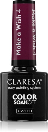 Claresa SoakOff UV/LED Color Make a Wish Gel-nagellack