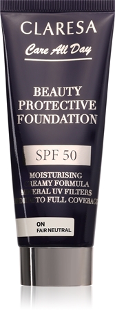 Claresa Care All Day Beauty Protective Foundation fond de teint protecteur SPF 50