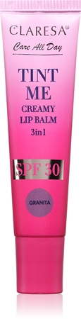 Claresa Tint Me Creamy Lip Balm Βάλσαμο για χείλη με ενυδατικό αποτέλεσμα