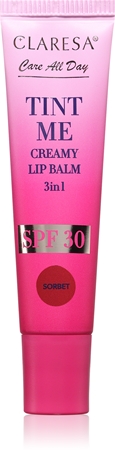 Claresa Tint Me Creamy Lip Balm Βάλσαμο για χείλη με ενυδατικό αποτέλεσμα