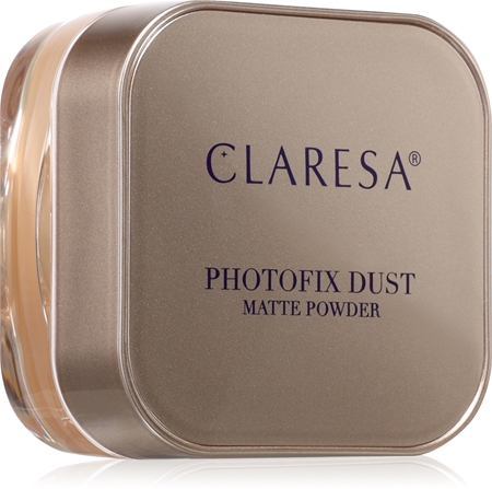 Claresa Photofix Dust Matte Powder poudre libre matifiante pour une fixation naturelle