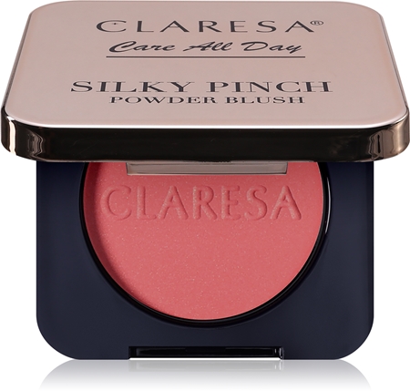 Claresa Care All Day Silky Pinch Powder Blush róż w kompakcie dla długotrwałego efektu