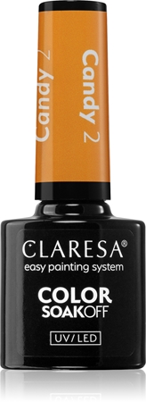 Claresa SoakOff UV/LED Color Candy gel lak za nokte