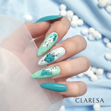 Claresa SoakOff UV/LED Color Mint gelinis nagų lakas