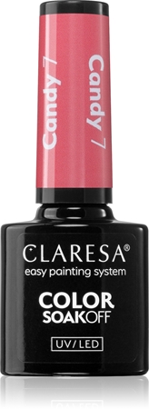 Claresa SoakOff UV/LED Color Candy gel lak za nokte