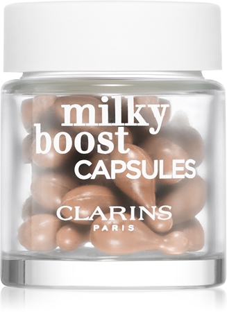 Clarins Milky Boost Capsules élénkítő make-up kapszulák