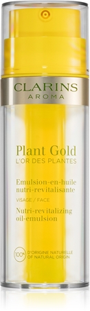 Clarins Plant Gold Nutri-Revitalizing Oil-Emulsion óleo nutritivo de pele 2 em 1