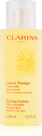 Clarins Toning Lotion with Camomile pielęgnująca woda tonizująca z rumiankiem do cery normalnej i suchej