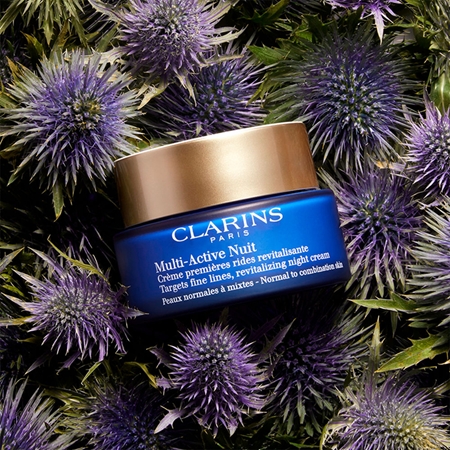 Clarins Multi-Active Revitalizing Night Cream noční revitalizační krém na jemné linky pro normální až smíšenou pleť