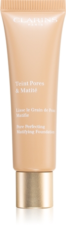 Clarins Pore Perfecting Matifying Foundation mattierendes Make up zur Minimalisierung der Poren
