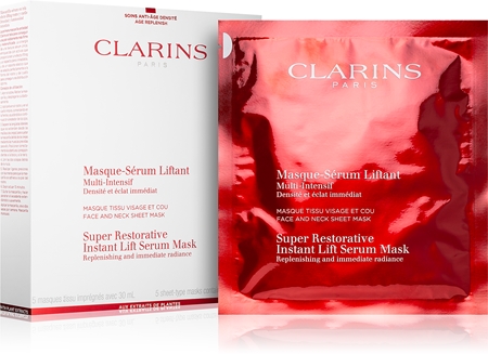 Clarins Super Restorative Serum Masks outlet Ne