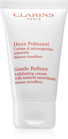 Clarins Gentle Refiner Exfoliating Cream with Natural Microbeads απαλή κρέμα απολέπισης με μικρο-σφαιρίδια