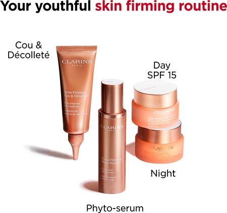 Clarins Extra-Firming Day дневен крем за възстановяване стегнатостта на кожата SPF 15