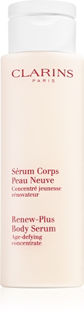 Clarins Renew-Plus Body Serum serum reafirmante para hidratar y tensar la piel