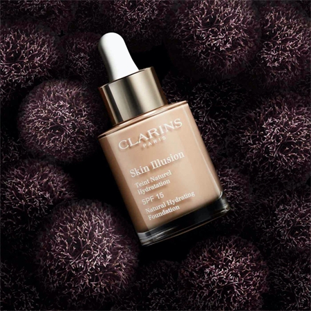 Clarins Skin Illusion Natural Hydrating Foundation rozjasňující hydratační make-up SPF 15