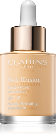 Clarins Skin Illusion Natural Hydrating Foundation rozjasňující hydratační make-up SPF 15