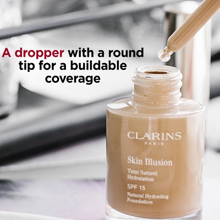 Clarins Skin Illusion Natural Hydrating Foundation Sära andev niisutav meik SPF 15