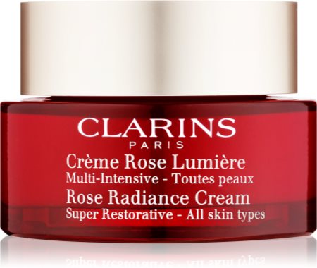 Clarins Rose Radiance Cream Super Restorative creme de dia renovador antirrugas