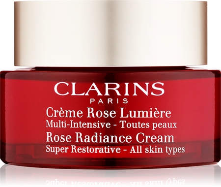 Clarins Rose Radiance Cream Super Restorative Vananemisvastane päevakreem kortsudevastase toimega